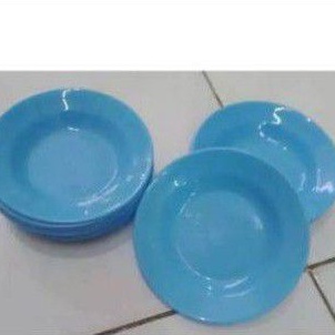 Tatakan Gelas / Pisin Gelas / Piring kecil / Lepek Plastik 12 Pcs