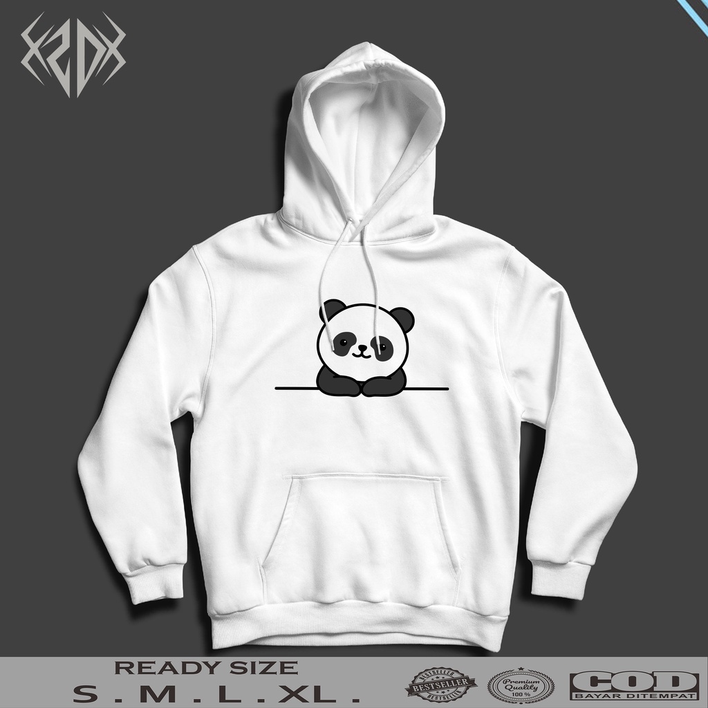 HOODIE PANDA HAPPY / HOODIE PRIA / JAKET PRIA / HOODIE KEREN