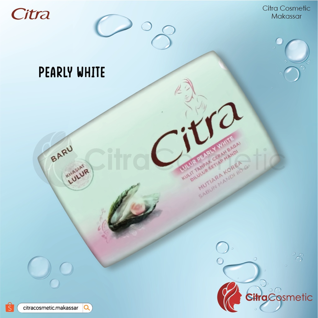 Citra Toilet Soap Series 70G Bengkoang | Aloevera | Pearly