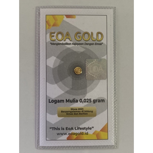 EOA GOLD 0,025