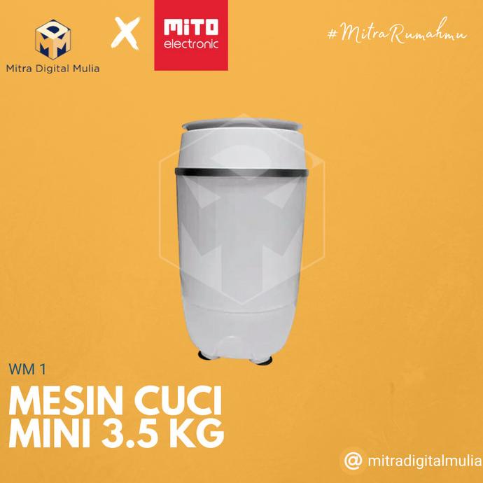 Mito WM-1 Mesin Cuci Mini 3.5 Kg
