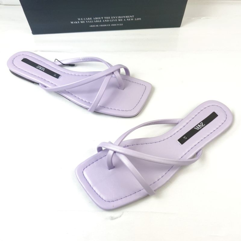 ZR Strappy Flat Slide Sandal