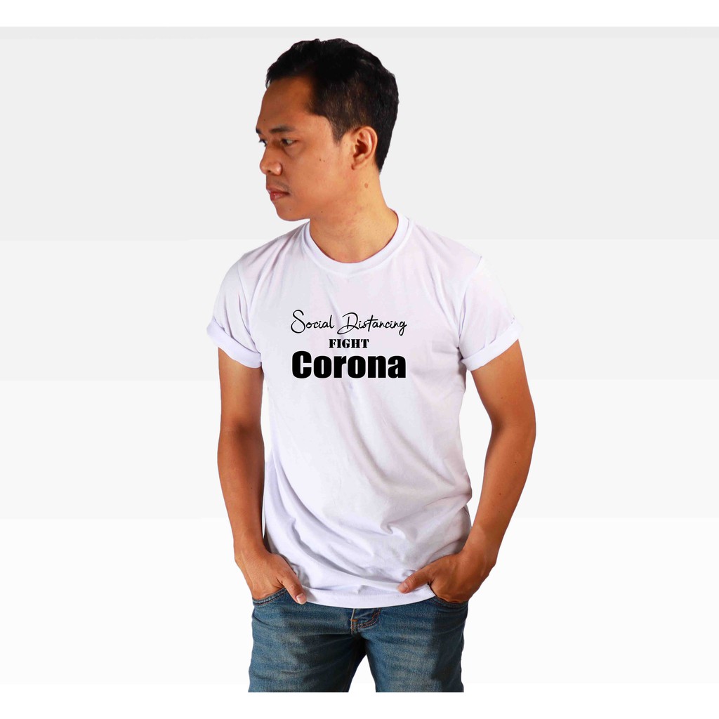 JOPPERSIDE T SHIRT KAOS DISTRO CORONA KORONA PRIA ORIGINAL PREMIUM TS84