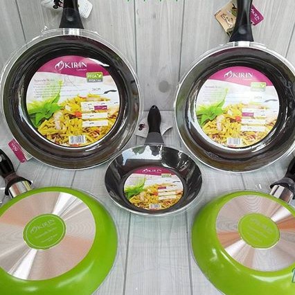 Kirin Fry Pan Set / Paket Wajan Penggorengan