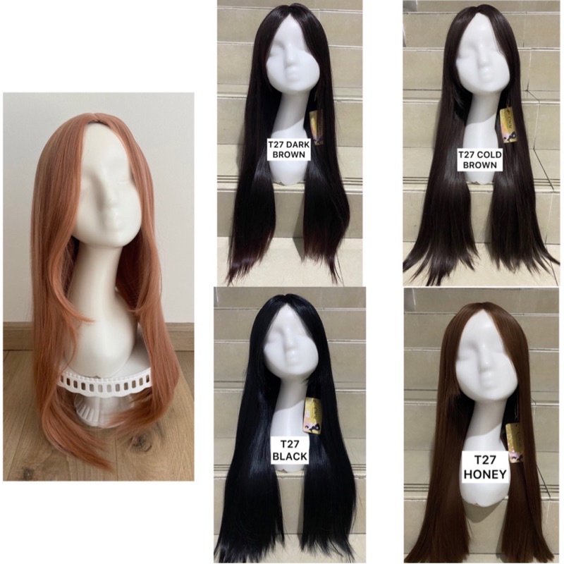 T27 full wig korea bonding tanpa poni layer / FULL WIG IKKE JENNER 65-70 cm