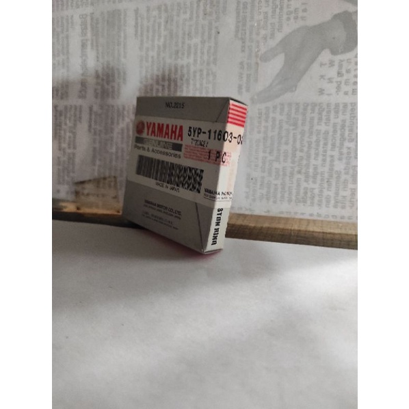 PISTON RING SEHER JUPITER MX OS STD ORIGINAL YGP
5YP-11603-00