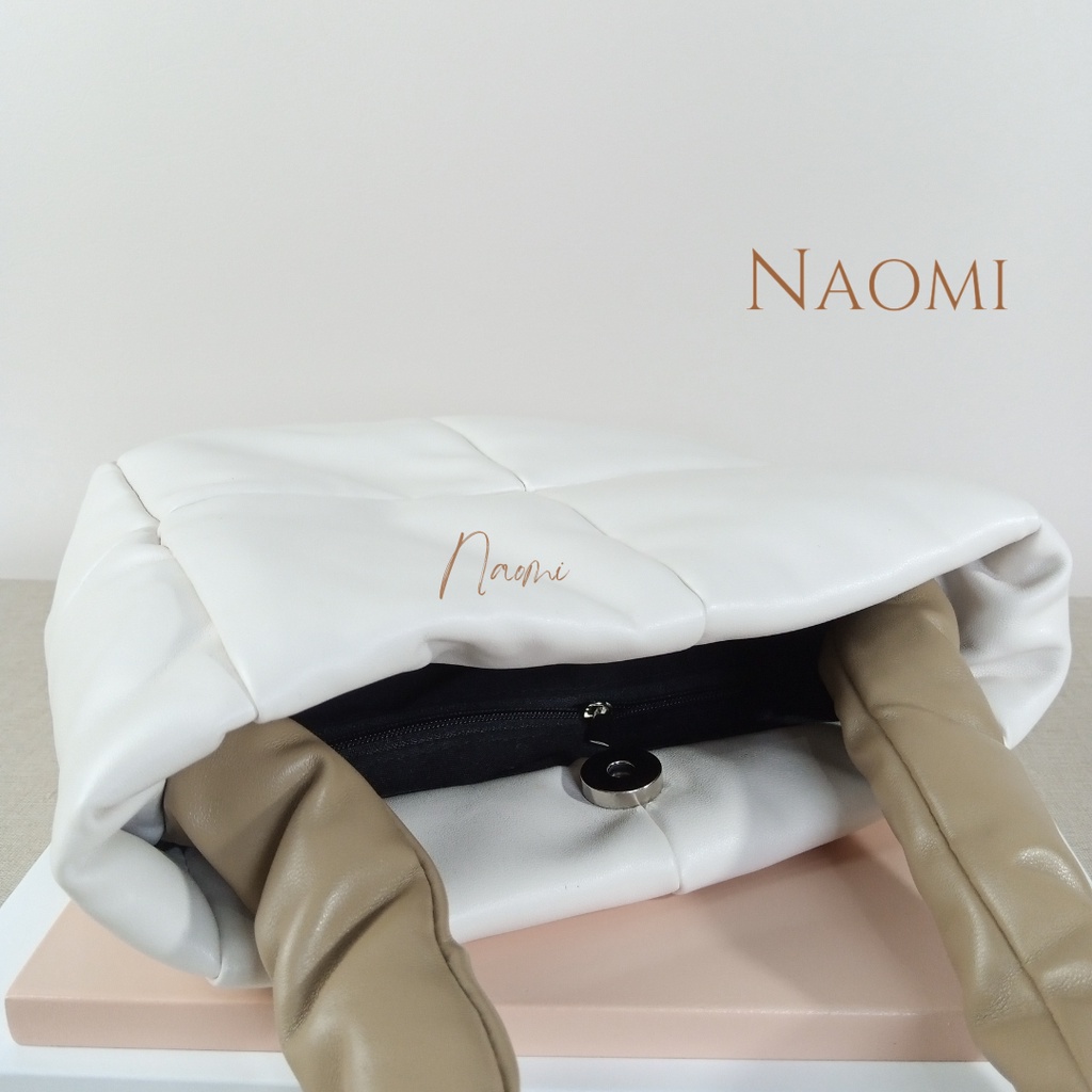 NAOMI - Tas Import Soft Lexie Premium Bag - Sintetis Bag Import Wanita High Quality Premium - Fashion Bag Tas Kerja Kuliah Cantik Lembut Terbaru - Tas Wanita - Tas Naomi - Naomi Bag - Tas souvenir - tas kado