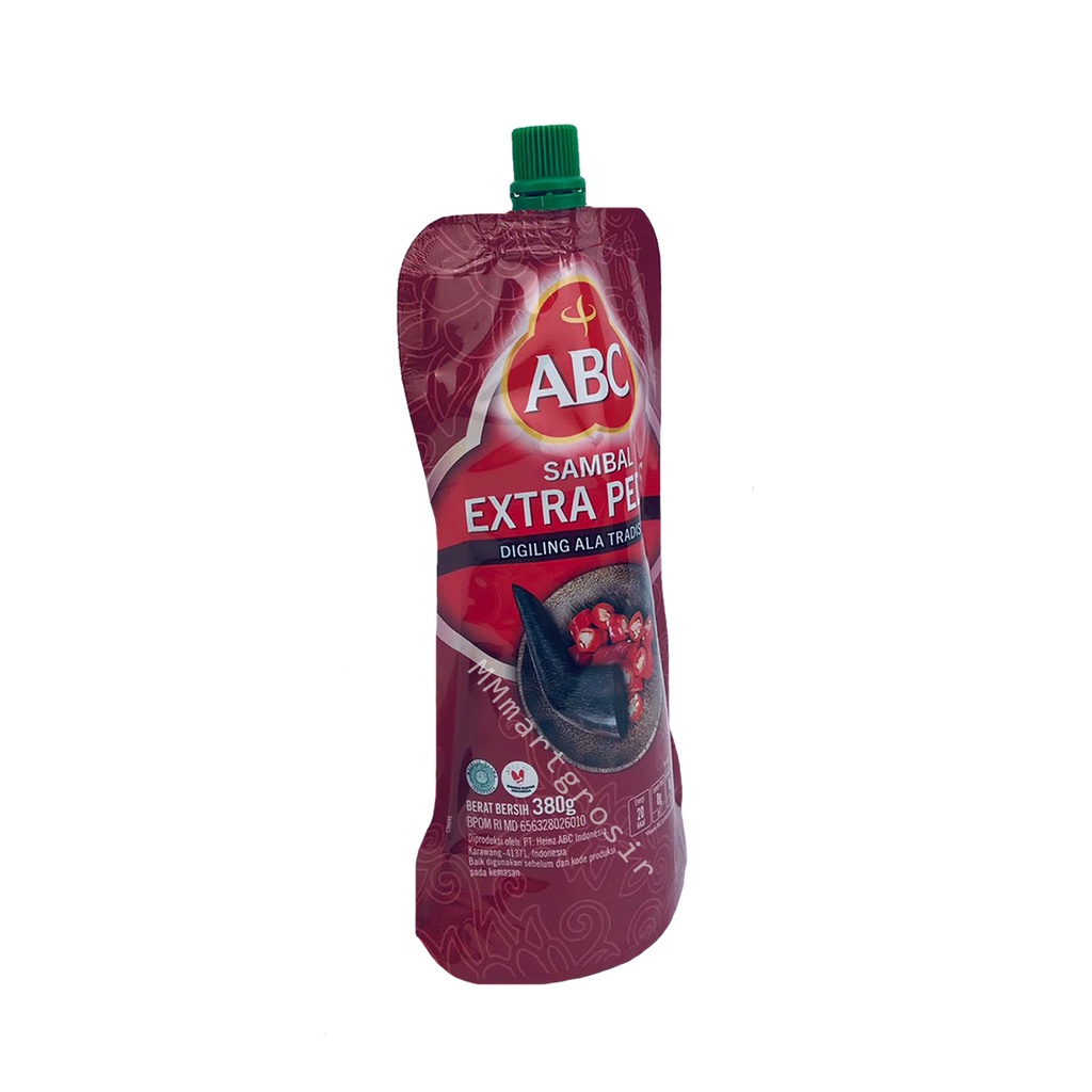 ABC SAMBAL EXTRA PEDAS PLASTIK 380ML