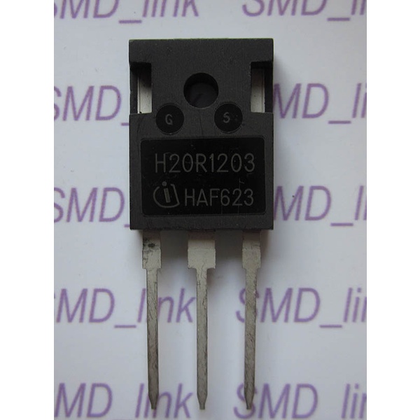 Tr. IGBT H20R1203 - 1200V/20A TO247