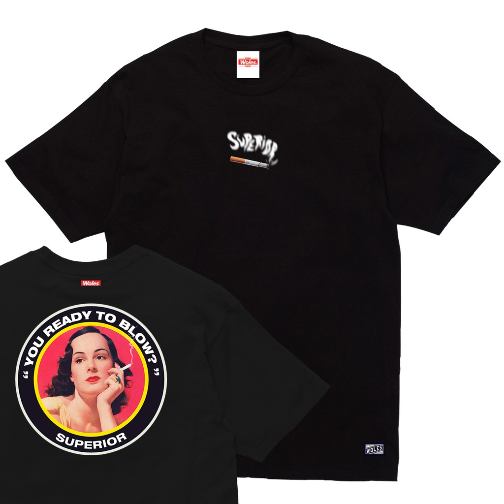 WOLES SEBAT Queen T-shirt / Kaos Black