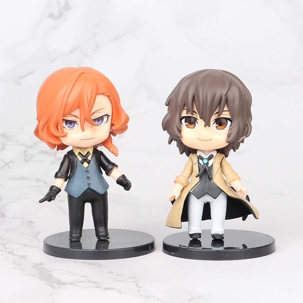 [Elegan] Action Figurine Miniatur Patung PVC Dazai Osamu Bakugo Katsuki Todoroki Shoto Nakahara Chuya Figure Age of Heroes Midoriya Izuku Model Anime