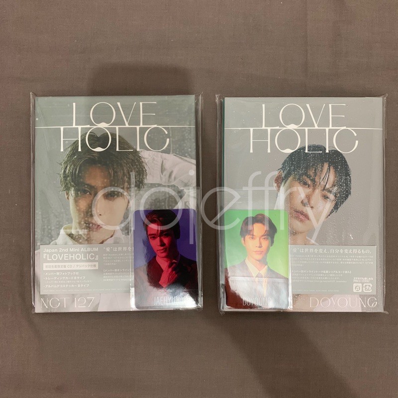 NCT 127 - Loveholic Album Doyoung Jaehyun set