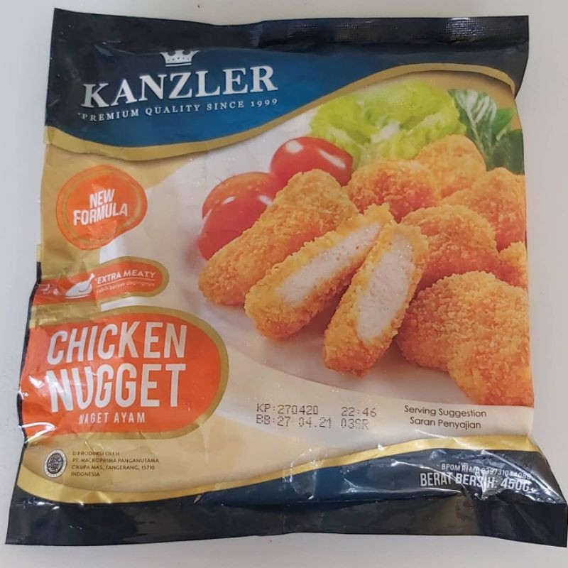 

PROMO KANZLER Nugget Ayam Premium 450 gr
