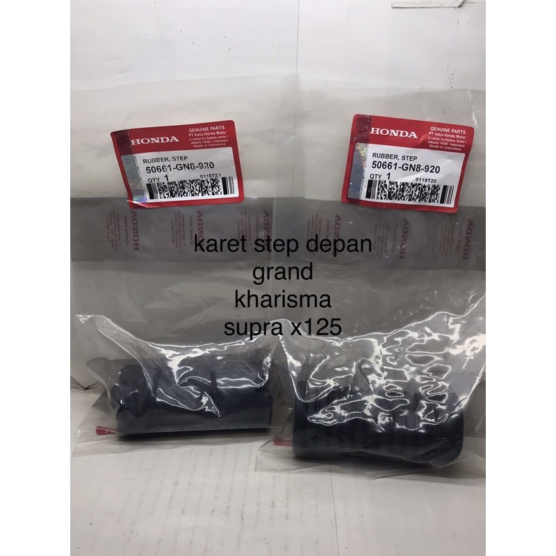 karet step depan grand,legenda,kharisma,supra x125 lama