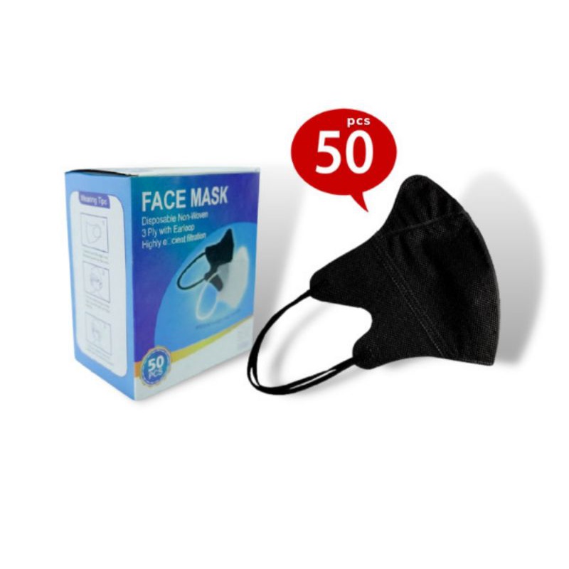 masker duckbill dewasa ini 50pcs