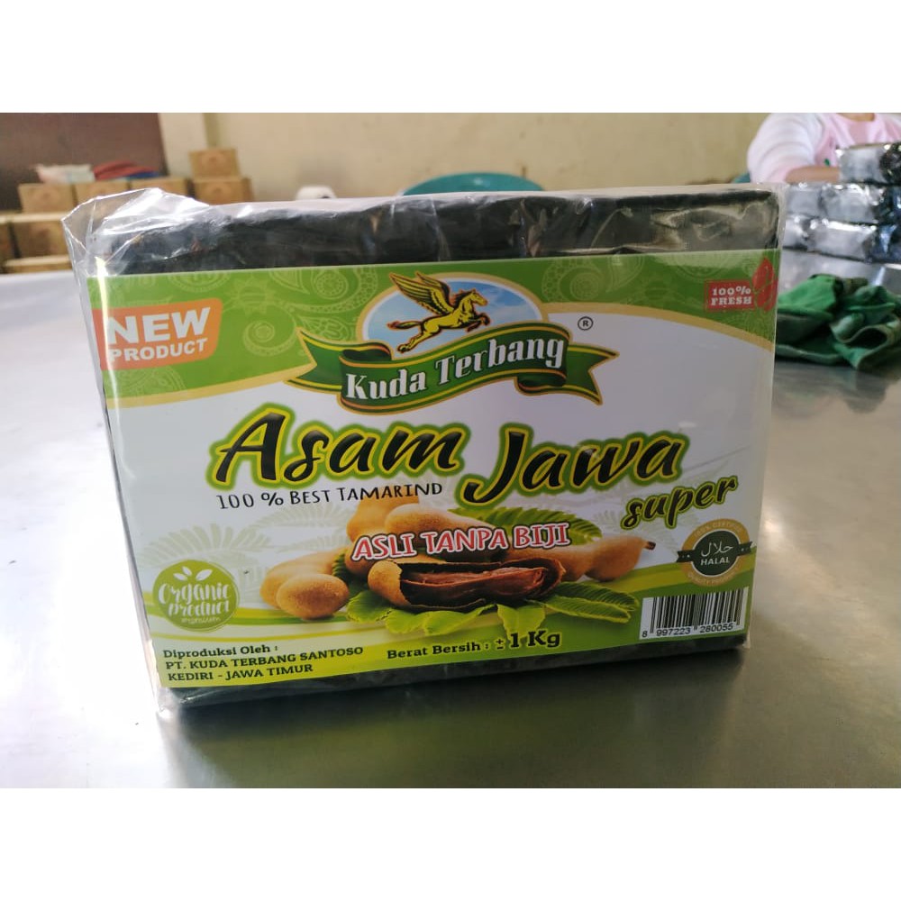 

Asam Jawa Super Tanpa Biji 1kg dan 1/4 Kg