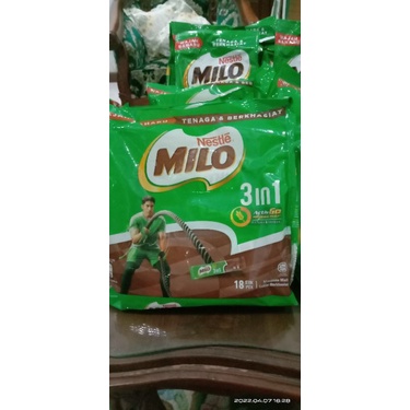 

Milo Malaysia 3in1 18 sachet