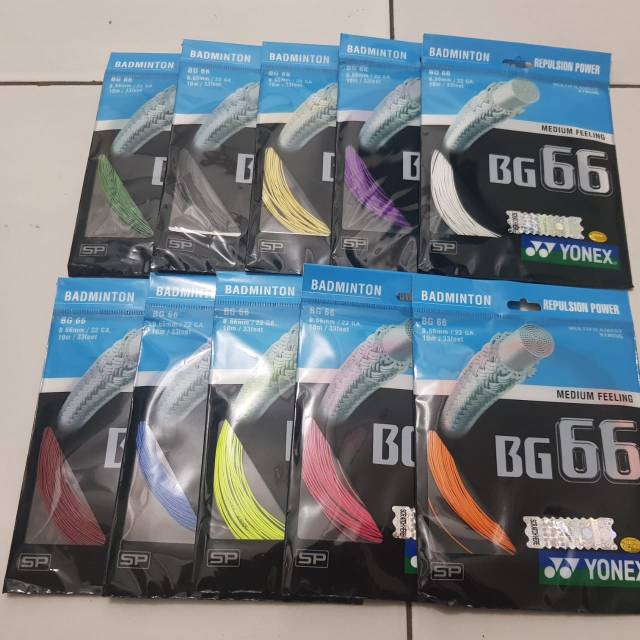 Senar raket badminton yonex bg66