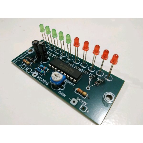Kit LED VU Display LM3915  VU Display LED LM3915