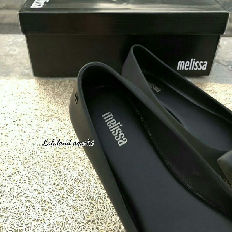 Sepatu melissa Sapatilha Doll VI/sepatu melissa pita 2021/sepatu melissa hitam