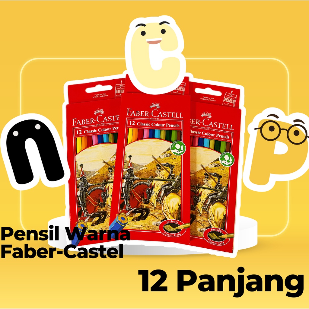 

Pensil Warna Faber Castell 12 Panjang