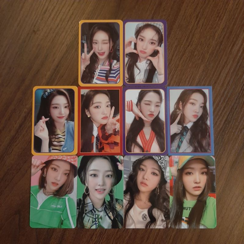 zoa soeun weeekly photocard album we are we can orb planet wave planet we play jump up tarot play ga