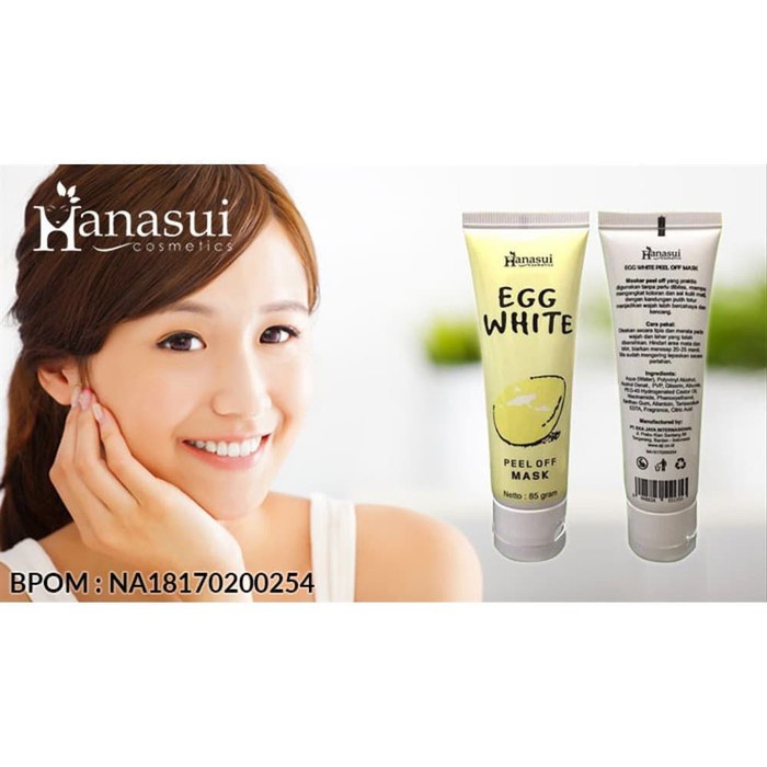 CS1- Hanasui Peel Off Mask Egg White