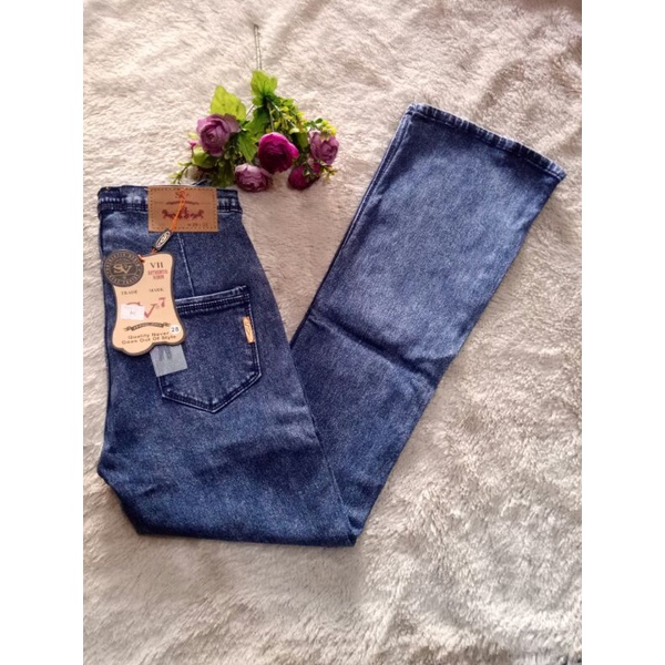celana cutbray sv / celana jeans wanita