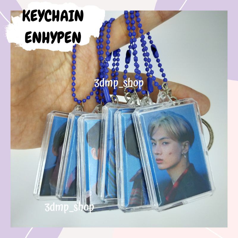 Gantungan kunci ganci keychain enhypen sunoo ni-ki jungwon jay jake heesung sunghoon manifesto