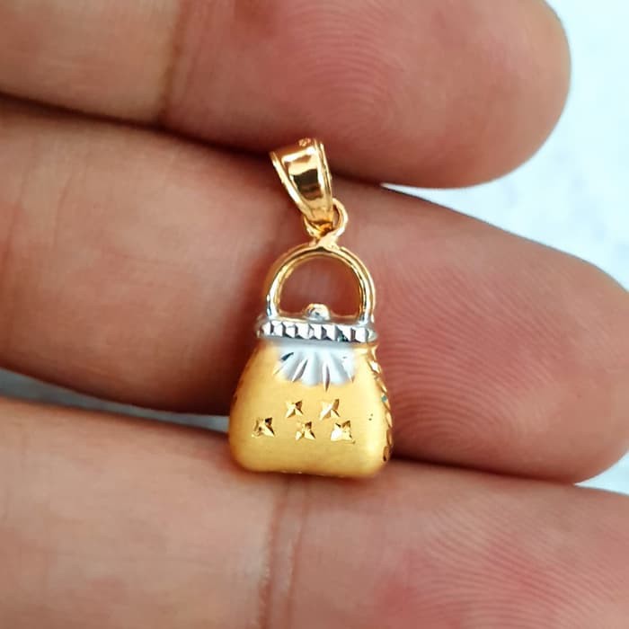 liontin tas emas 70% 700 70 % variasi