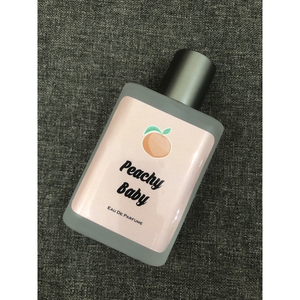 parfum wanita tahan lama peach baby 35ml terlaris original by bose Parfum box segel