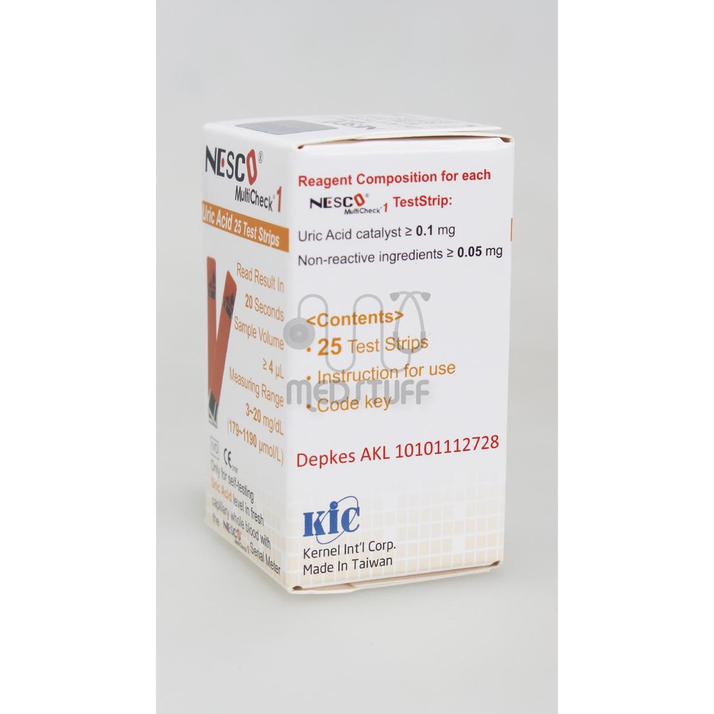 

Strip Asam Urat / Uric Acid Nesco