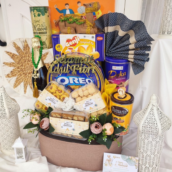 

Paket box hampers lebaran parcel idul fitri ramadhan kue kering 82 - SPARKLING juice