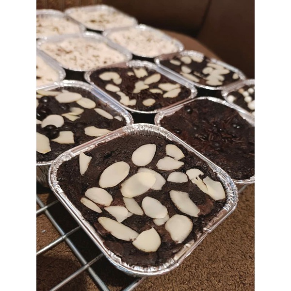 

BROWNIES PANGGANG FUDGY BROWNIES CUP ENAK COKLAT HALAL (4 cup)