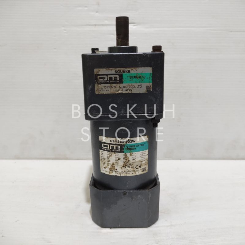 AC MOTOR GEARBOX 1:6 220V 60W 241rpm