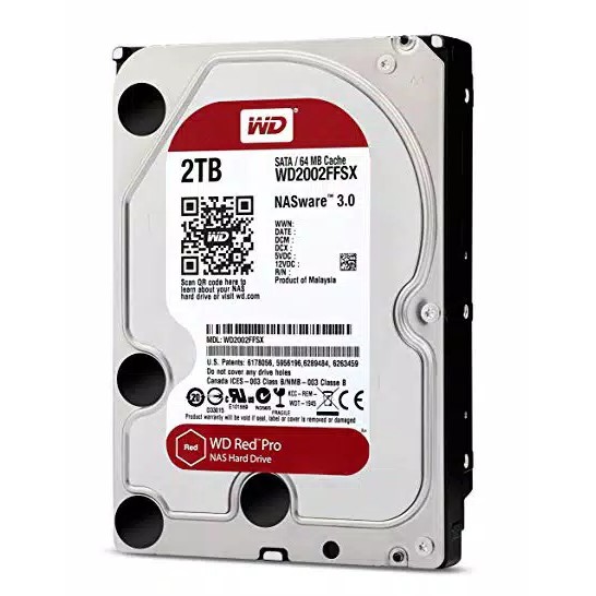 Harddisk HDD WDC 2TB SATA RED - Hardisk WD RED 2TB 3.5 Inch SATA