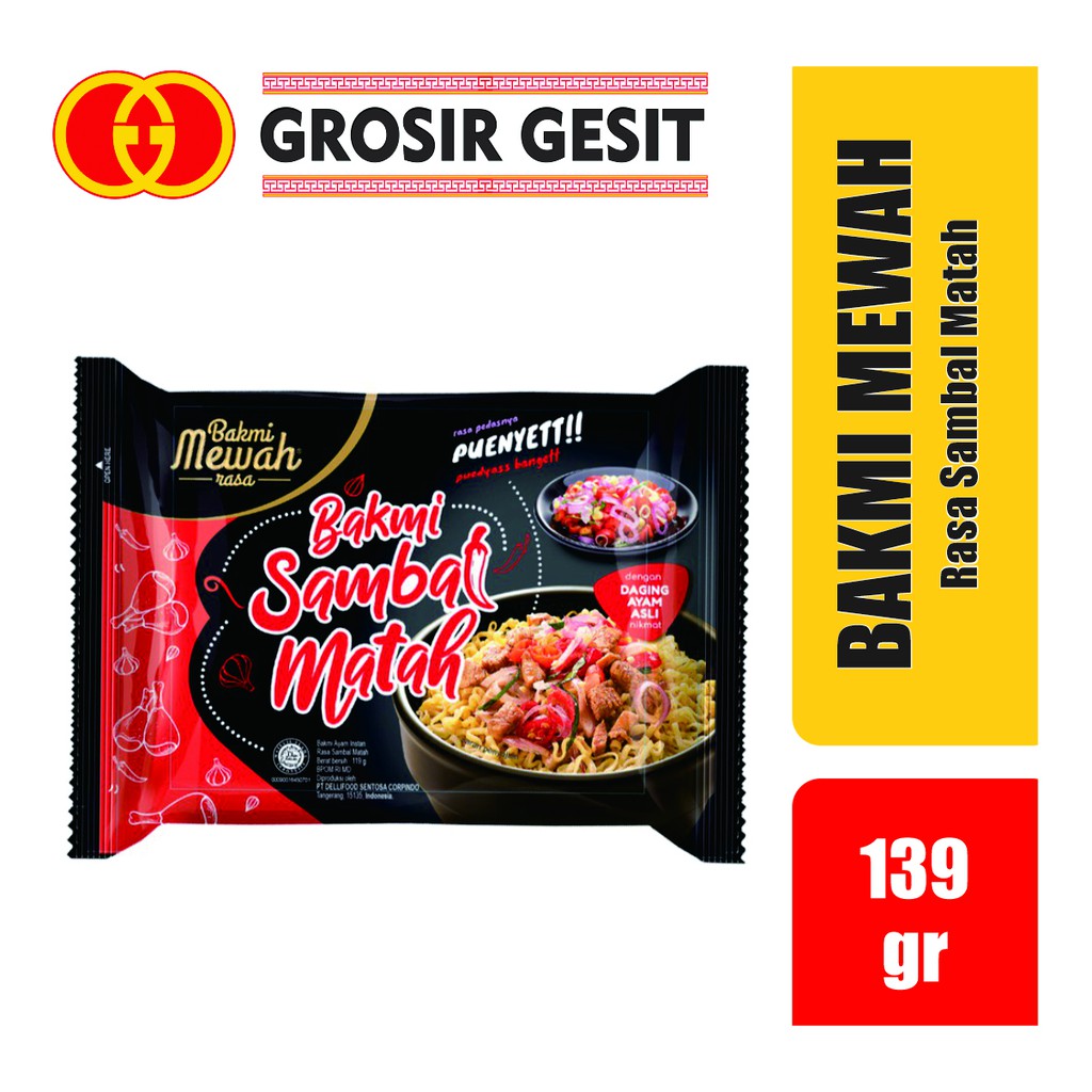 

Bakmi Mewah Sambal Matah 139 gr