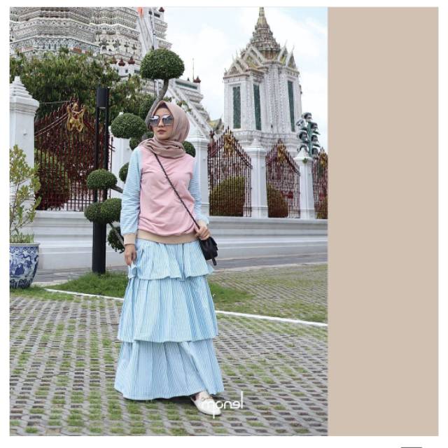 Tiered skirt by monel