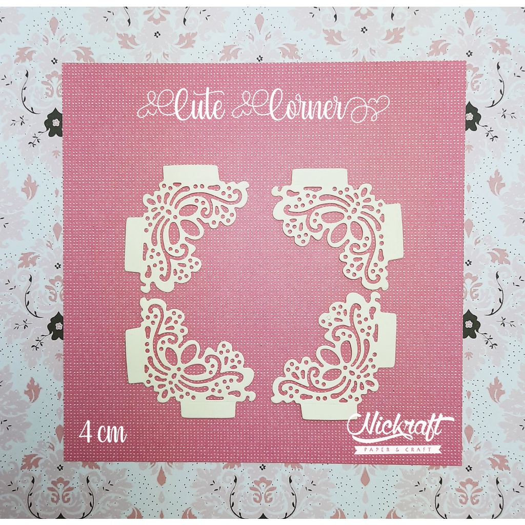 

CUTE CORNER (DOOHICKEY) - Bahan Scrapbook Sudut Kertas
