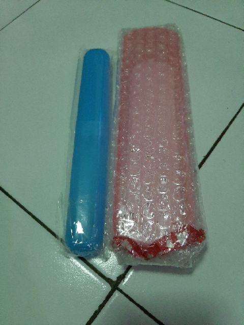Kotak Tempat Sikat Gigi Dan Pasta / Odol Warna Warni Simple