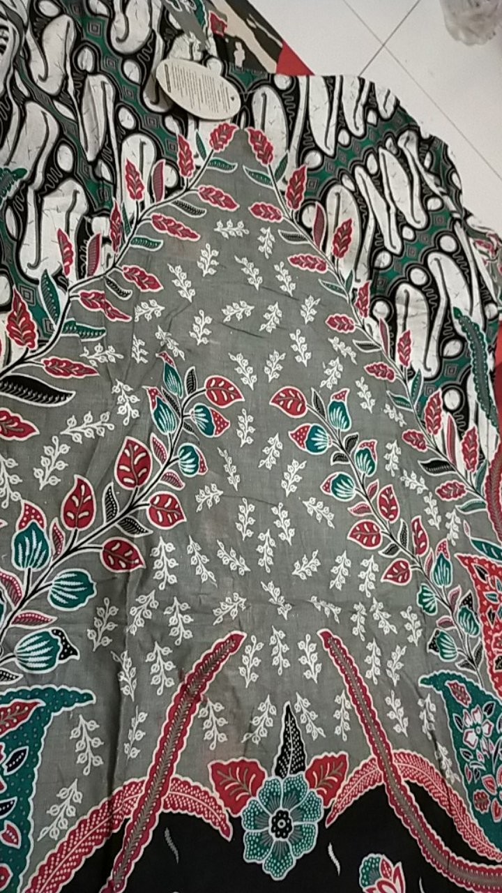 Tunik Serut Parang Daun Jatuh Tunik Batik Cantik Tunic Batik Modern Kerja
