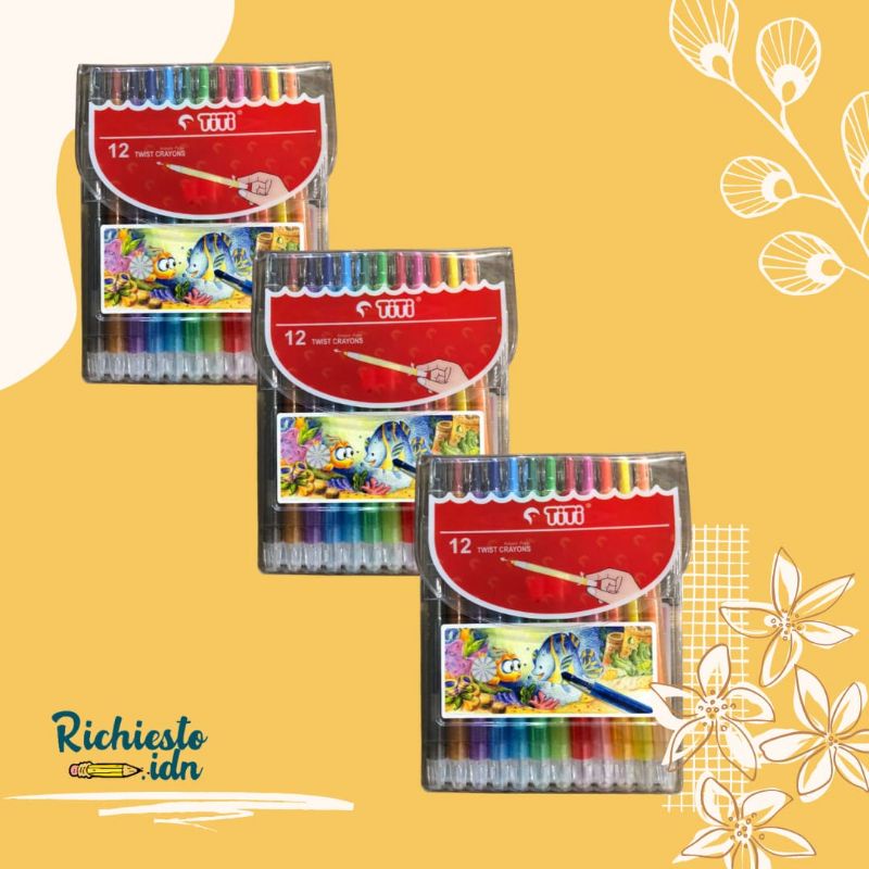 

CRAYON TITI-JOYKO PUTAR TWIST12W PJG Ori
