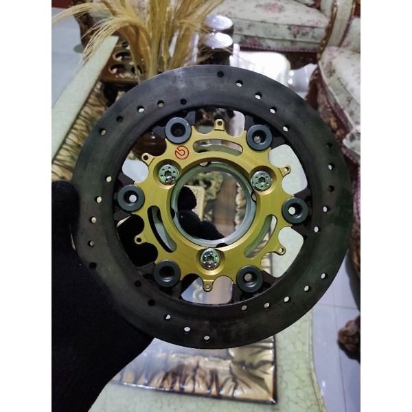 Disc Brembo Moto3 Grade A20 Rotor Karat Adaptor Original Thailand 220mm