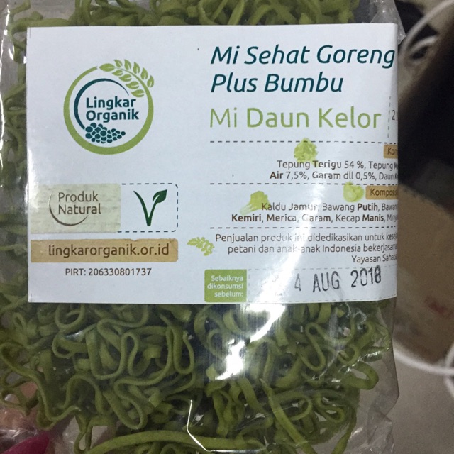 

Mi Goreng Sehat Mi Daun Kelor