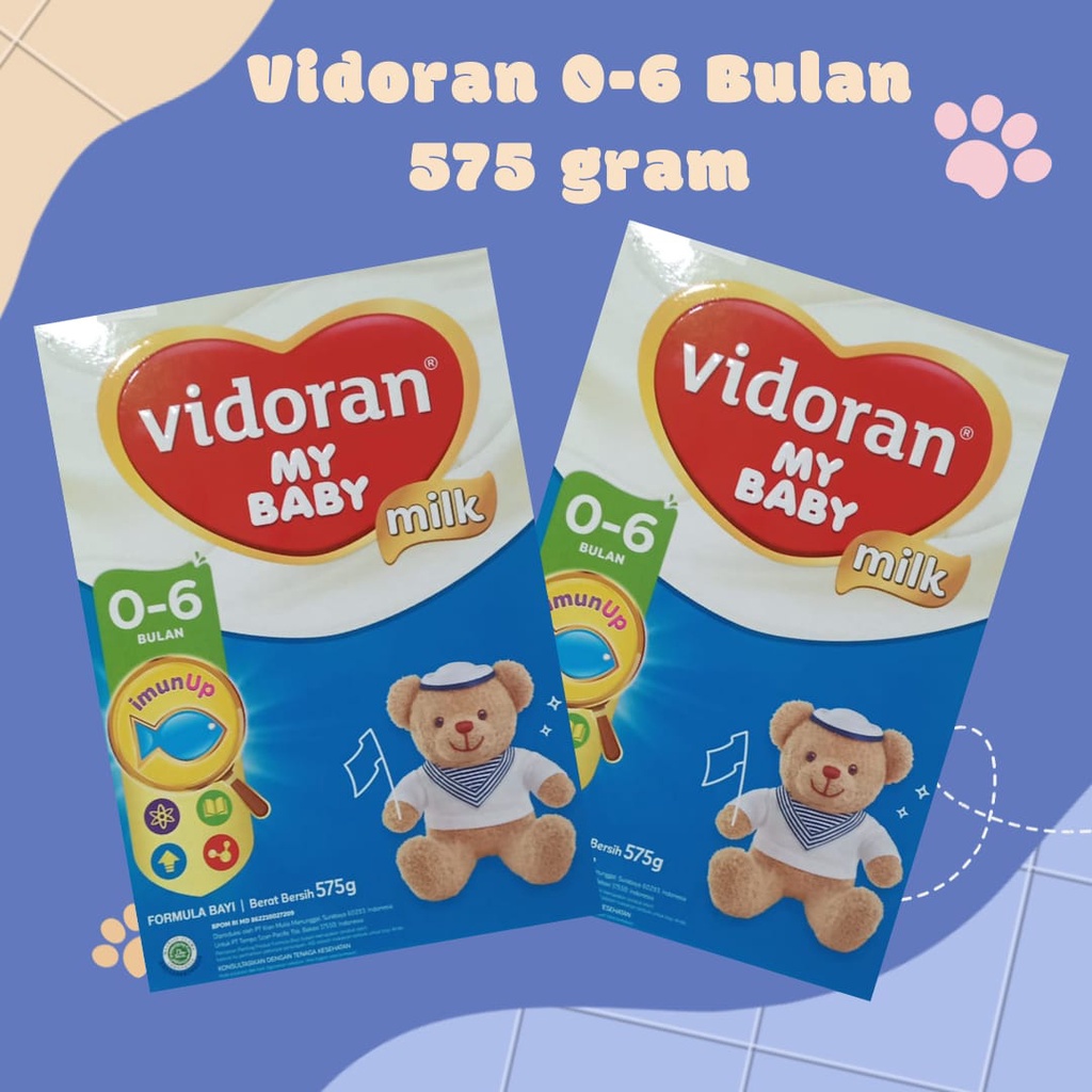Vidoran 0-6 Bulan 575 gram