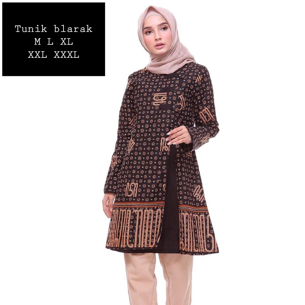 TUNIK BATIK MEREK BLARAK M L XL XXL XXXL