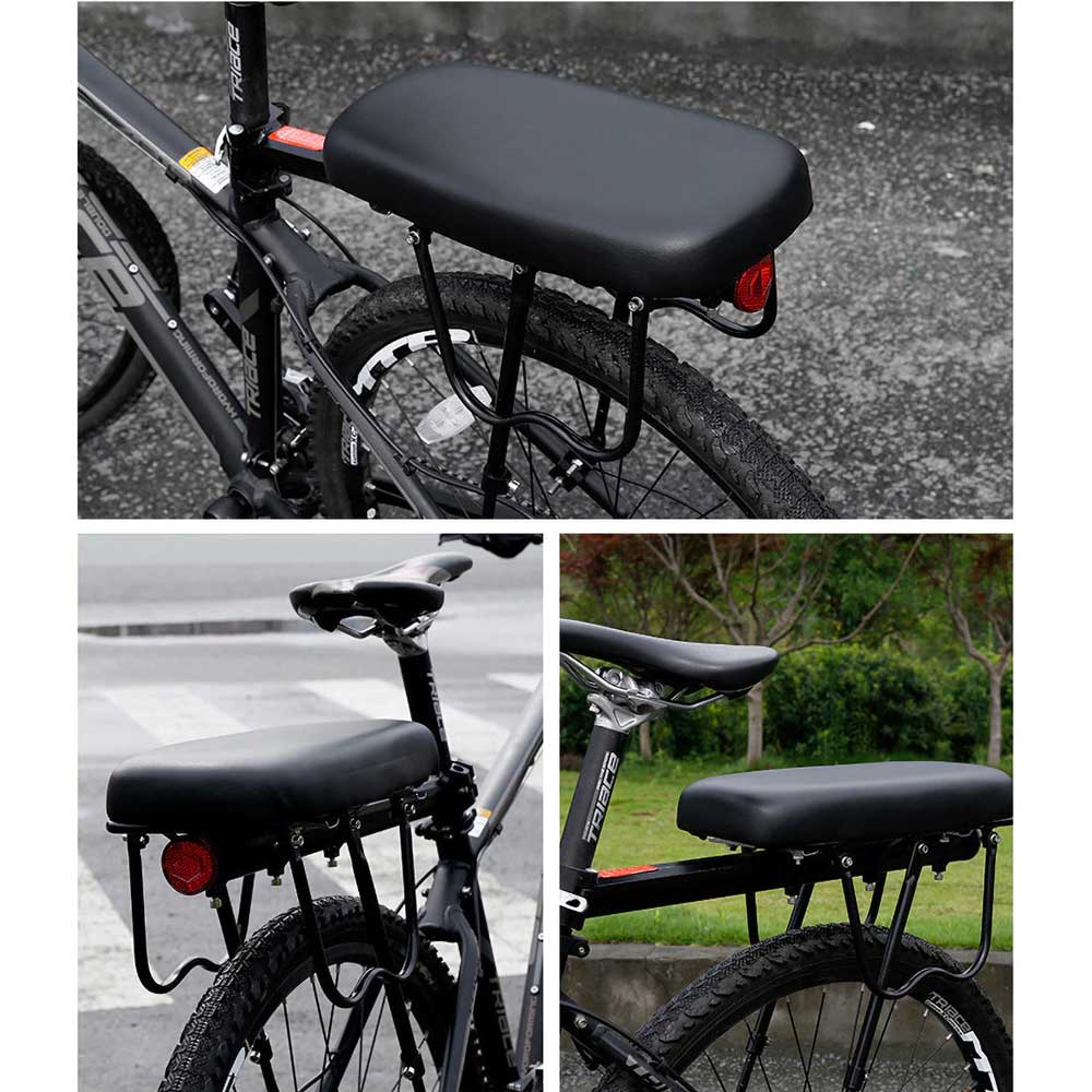 SDu6 Gobygo Boncengan Belakang Sepeda Back Seat Bicycle Cushion Yq169 Black By Pro