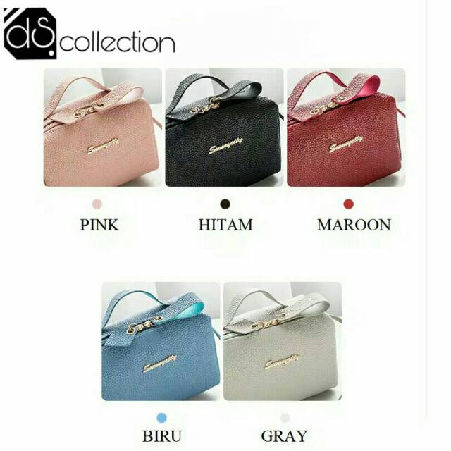 TAS WANITA TAS SELEMPANG SUNNYCITY BENTUK TABUNG SLING BAG FASHION WANITA MURAH BATAM IMPORT