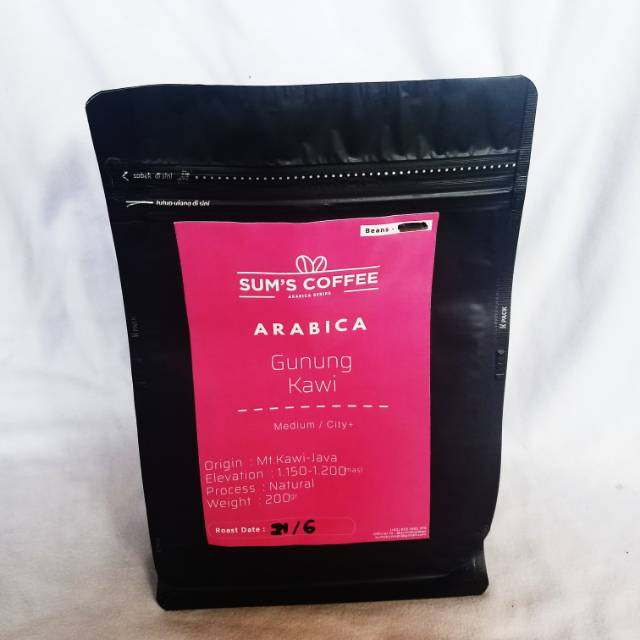 

Kopi Arabika Gunung Kawi 200gr SumsCoffee