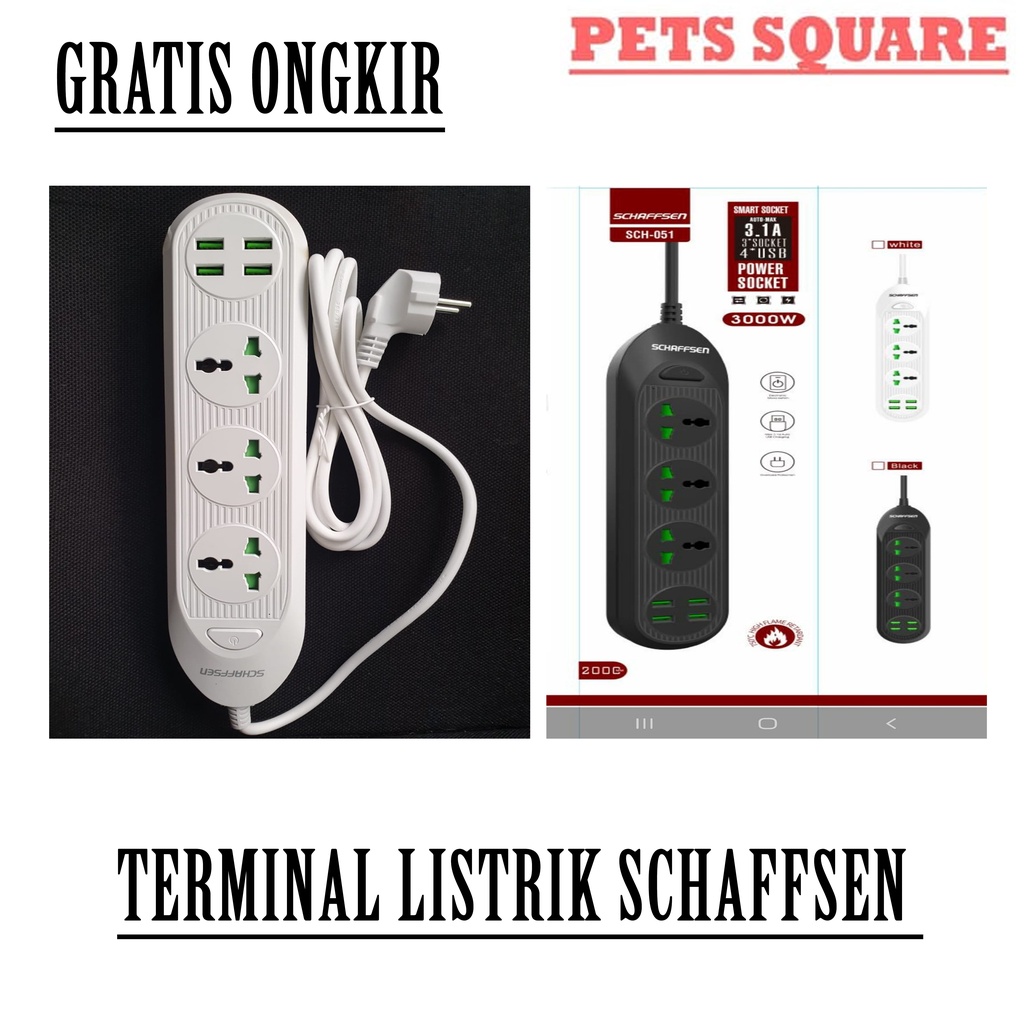 TERMINAL LISTRIK SCHAFFSEN (GRATIS ONGKIR)